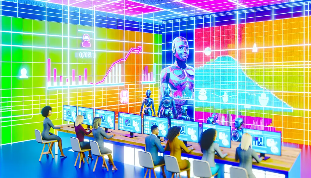 Visualiser l’essor du marketing IA et ses usages en entreprise en 2025.